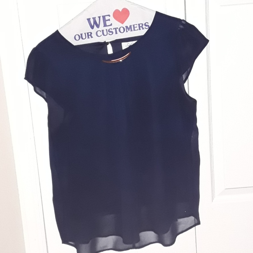 Light dark blue shirt